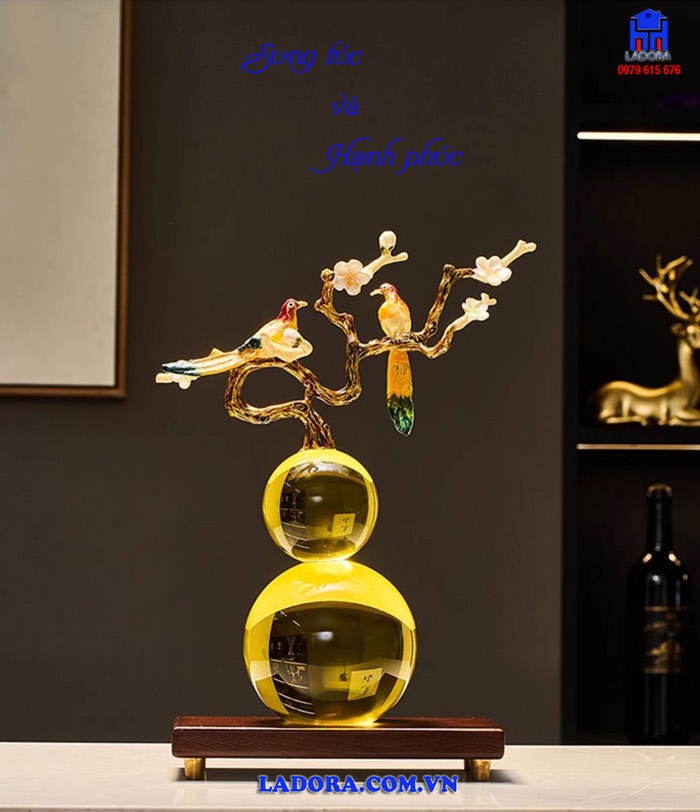 Hồ lô phong thủy decor trang trí nhà đẹp tại Ladora