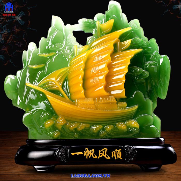 Tượng thuyền buồm phong thủy tại ladora shop