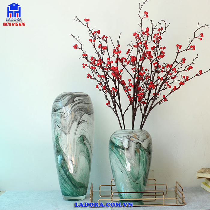 Bình hoa chất liệu bằng thủy tinh