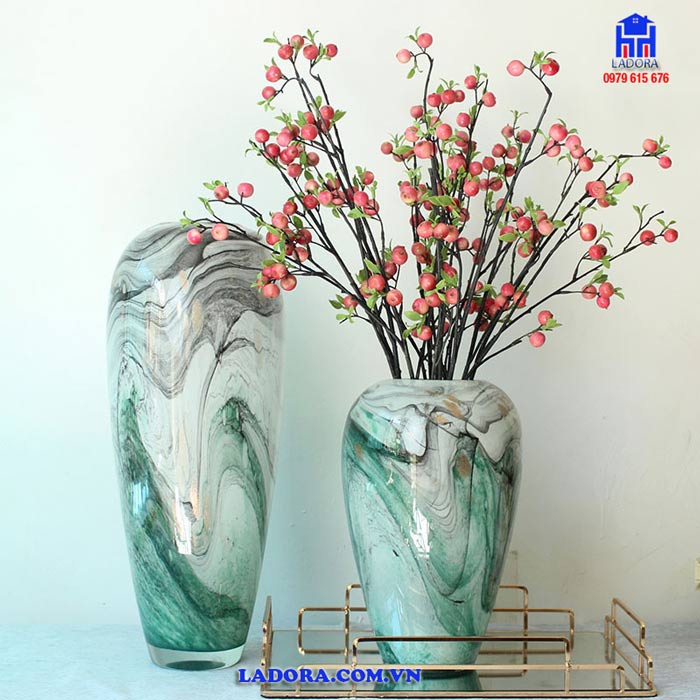 Quà tặng bình cắm hoa thủy tinh