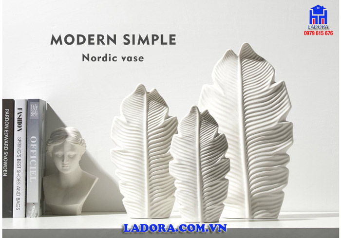 Sét lọ hoa đem đến một không gian thanh lịch và trang nhã