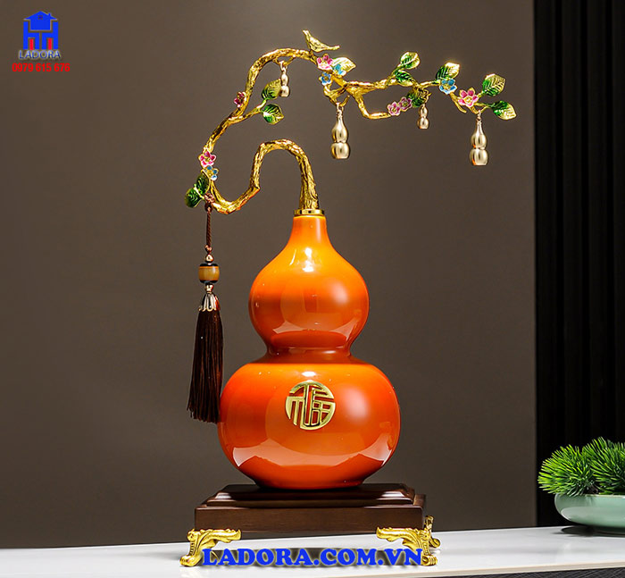 Hồ lô cũng được trưng bày trong phòng ngủ đem đến sự hòa hợp vợ chồng