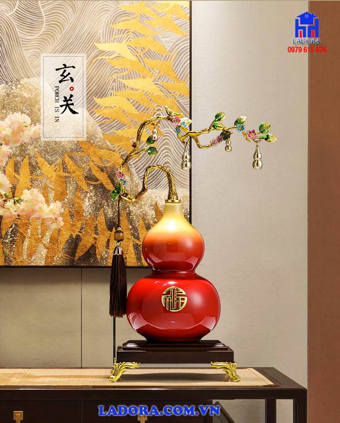 Hồ lô phong thủy mang lại bình an, may mắn và tài lộc