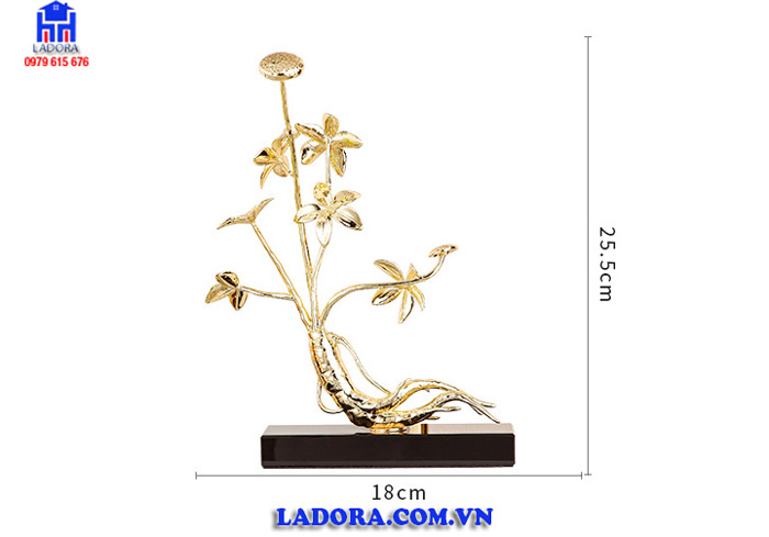 Kích thước biểu tượng cây nhân sâm tại Ladora