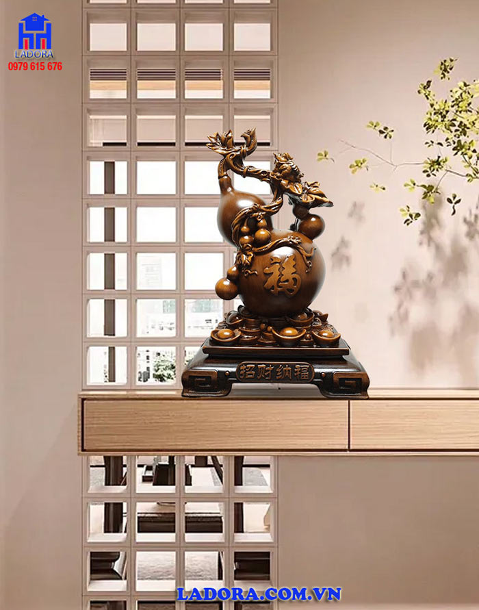 Hồ lô phong thủy may mắn bình an