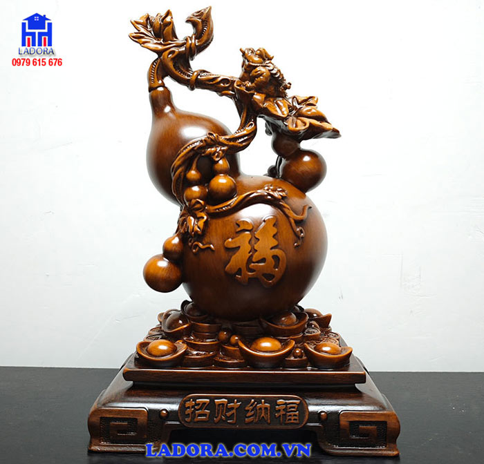 gọi điện cho Ladora để sở hữu hồ lô phong thủy