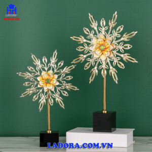 tượng decor bông tuyết đẹp và ý nghĩa
