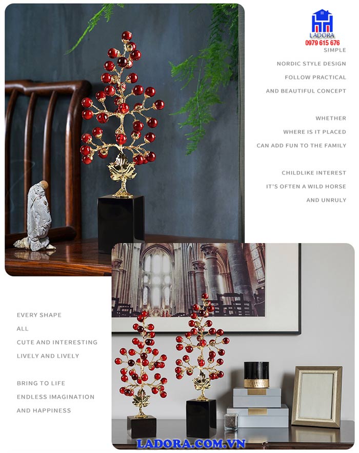 Trưng bày cây nho phong thủy trong bàn làm việc, phòng khách, phòng ngủ