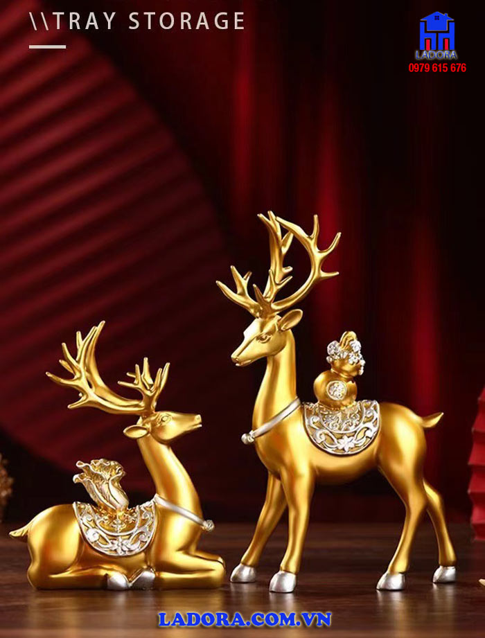 Tượng hươu đẹp và độc đáo tại Ladora